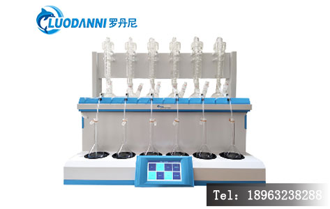 LD-6全自动智能一体化蒸馏仪整体外观