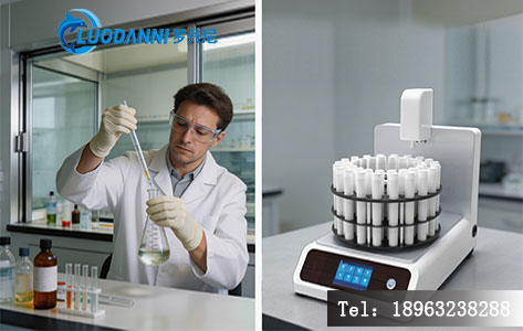 新能源电池检测实验室人工定容与全自动定容对比