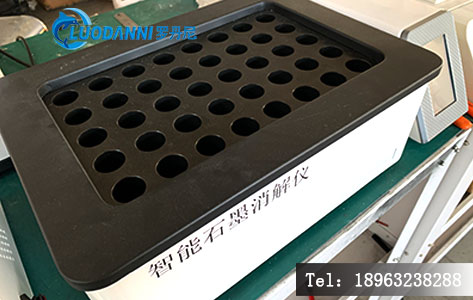 智能石墨消解仪特氟龙防腐涂层与分体式设计细节示意图-2