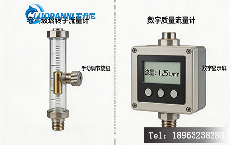 酸化吹气仪 转子流量计 vs 质量流量计 MFC