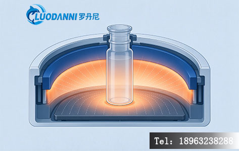 微晶加热单元与环绕加热结构示意图