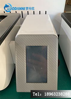 智能石墨消解仪设备整体外观图,展示石墨模块与外置控制器的分体式结构