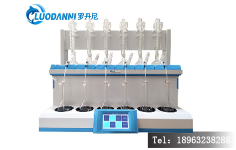 罗丹尼LD-601智能一体化蒸馏仪实物图