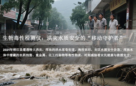 便携式生物毒性检测仪：洪灾应急中的“移动实验室”，15分钟锁定水质风险！