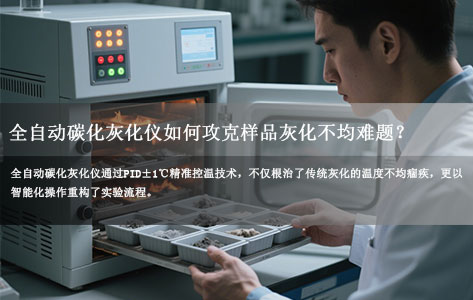 PID控温±1℃！全自动碳化灰化仪如何攻克样品灰化不均难题？