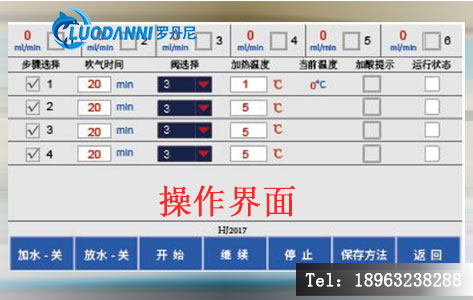 罗丹尼LDN-6S全自动硫化物酸化吹气仪 加热温度范围|升温方法|酸化条件适配性-4