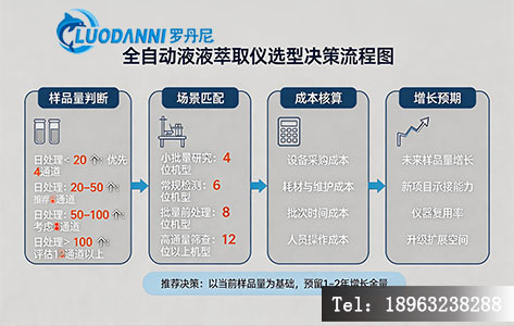 全自动液液萃取仪选型决策流程图