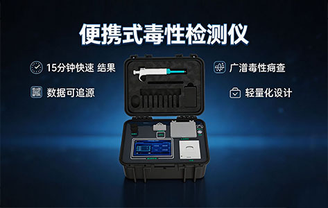 一张简洁的咨询引导卡片,“获取雄安地热尾水毒性快检选型资料包,请留言您的单位及主要需求”。