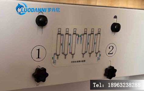 自动清洗功能管路流向与结构原理示意图
