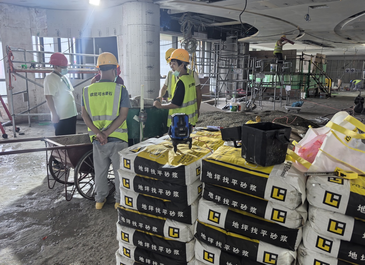 3欧尼可现场施工材料
