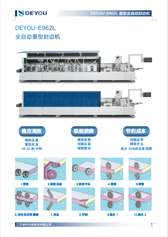 Deyou-E962L全自動(dòng)重型封邊機(jī)1