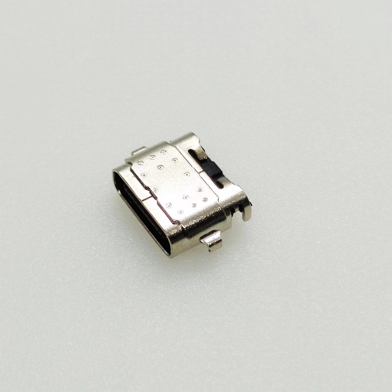 TYPE C USB 24PIN 沉板1.60mm 雙排SMT 雙殼款 (A13)