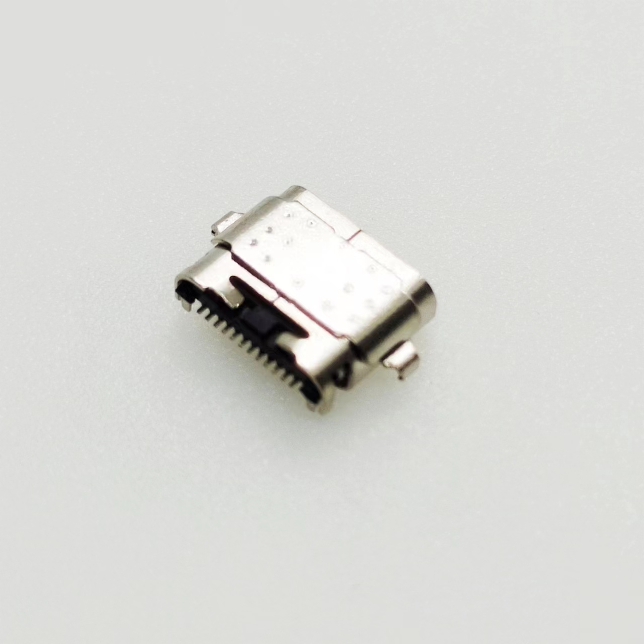 TYPE C USB 24PIN 沉板1.60mm 雙排SMT 雙殼款 (A13)