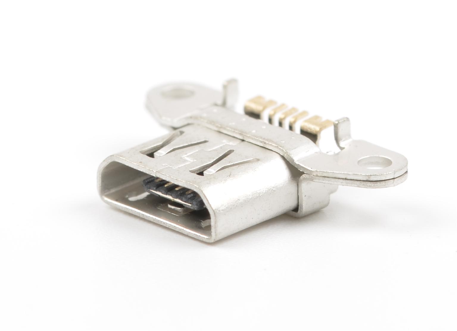 R15 MICRO USB 5PIN B款 帶雙耳大電流 R15