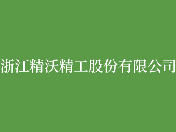 浙江精沃精工股份有限公司