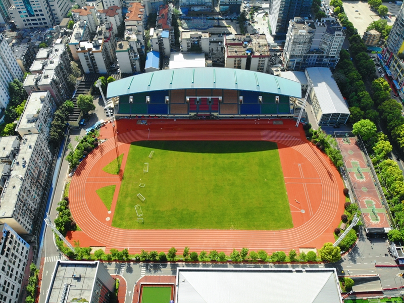湖南省人民体育场顺利通过中国田径协会二类场地认证3
