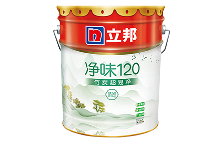 凈味120清悠竹炭超易凈內(nèi)墻乳膠漆_18L