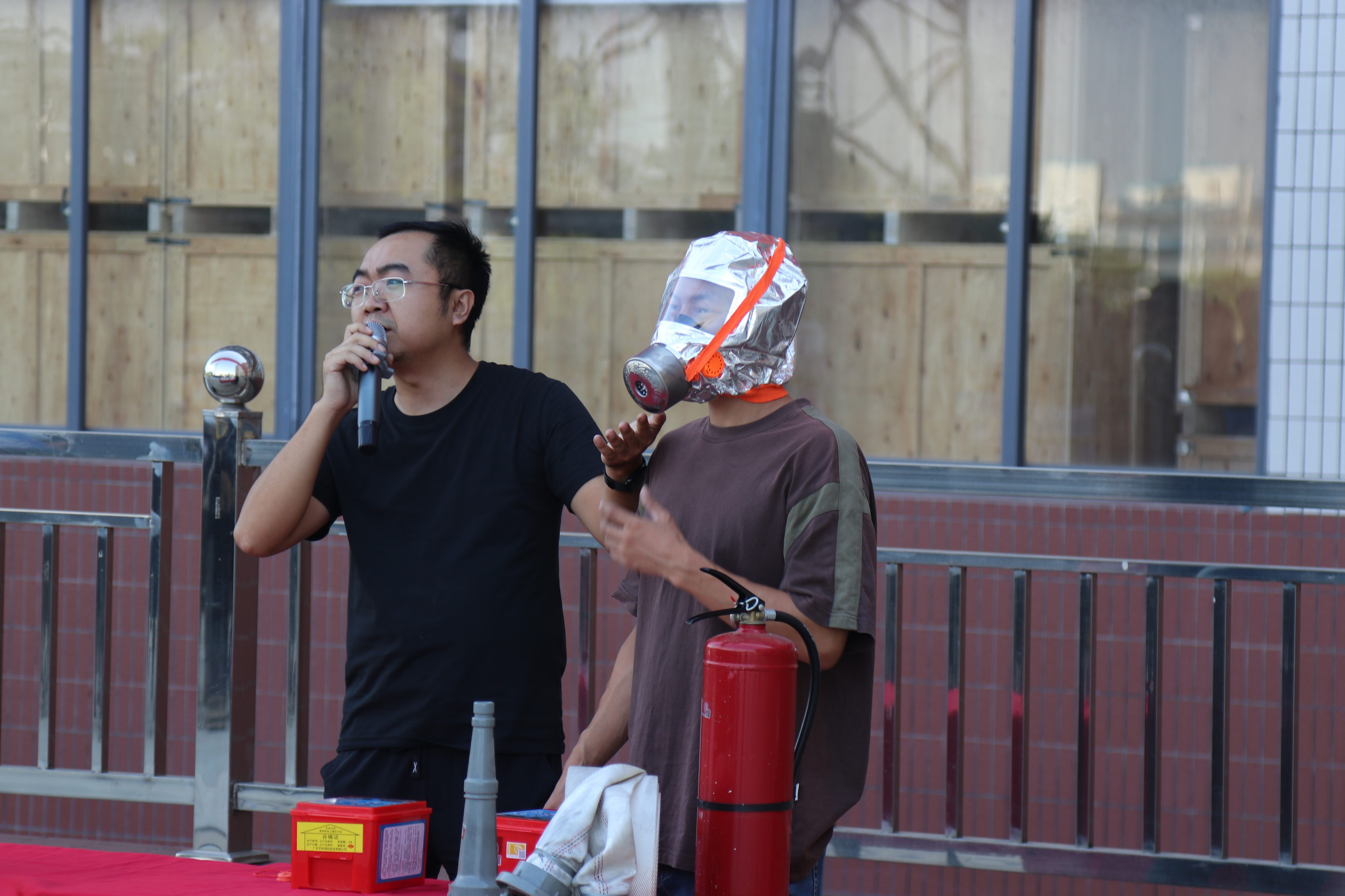 园区动态 | 筑牢安全防线！ylg060net永利娱高（南沙）科技园举行年度联合消防演练