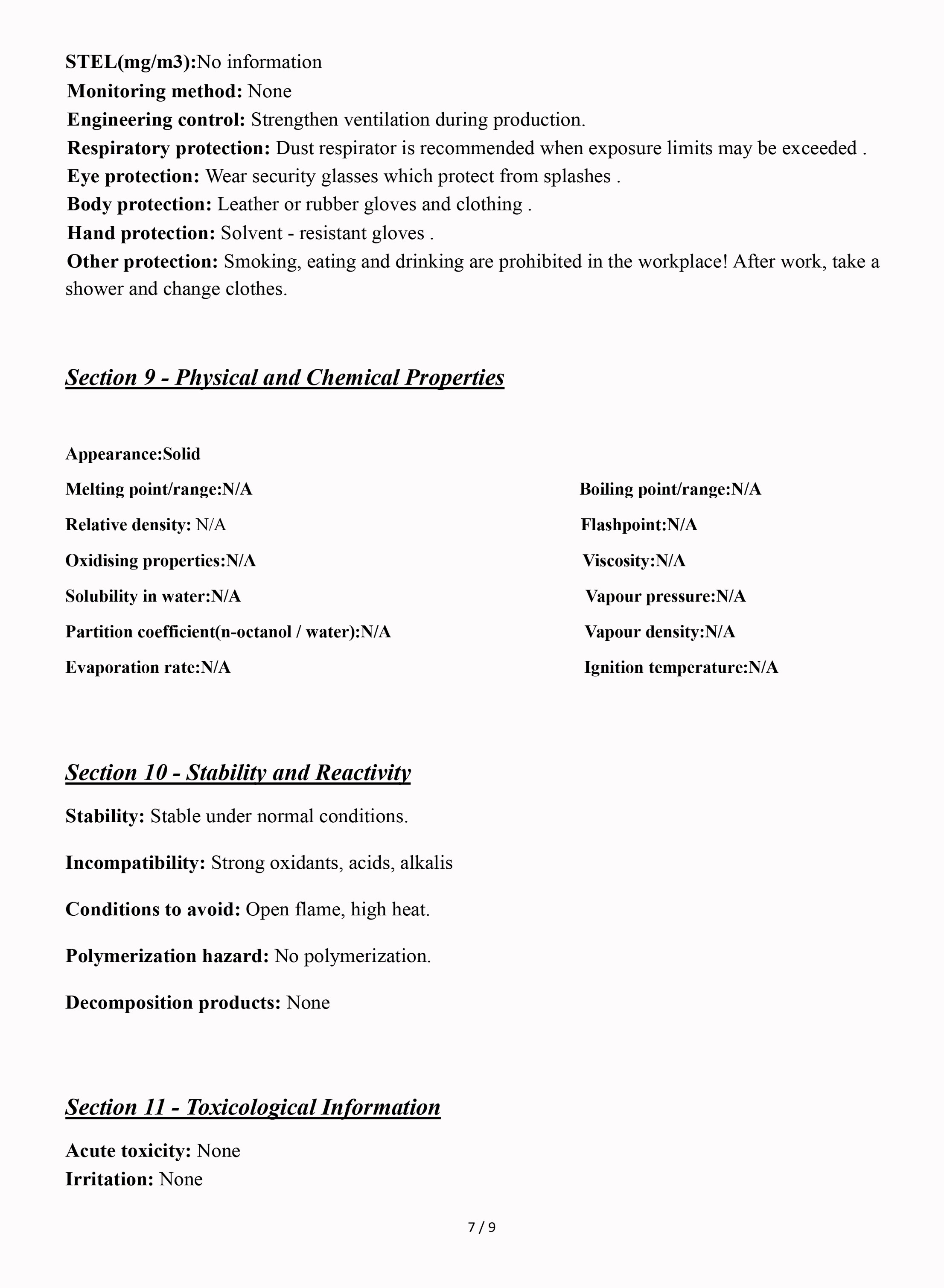 MSDS-7