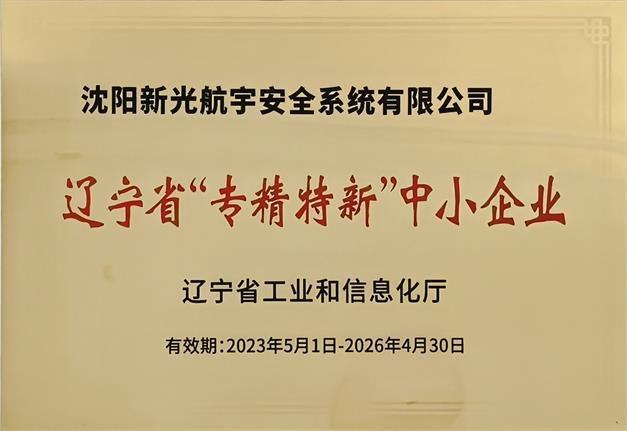 辽宁省“专精特精”中小企业