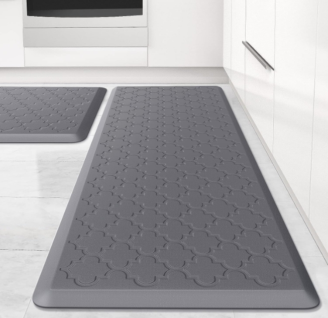 Kitchen Mat [2 PCS] Cushioned Anti-Fatigue Floor Mat