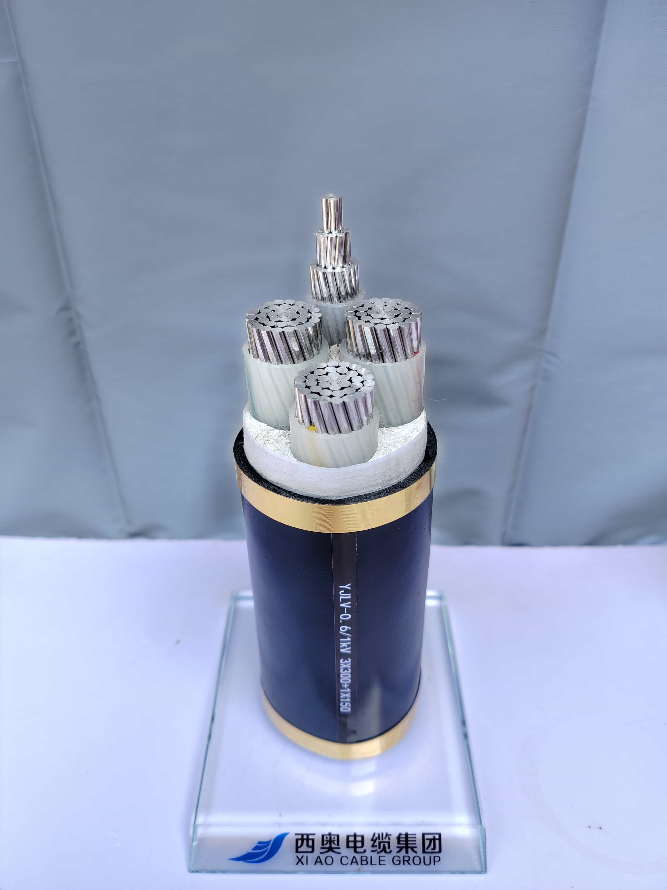 YJLV-0. 6/1kV 3X300+1X150