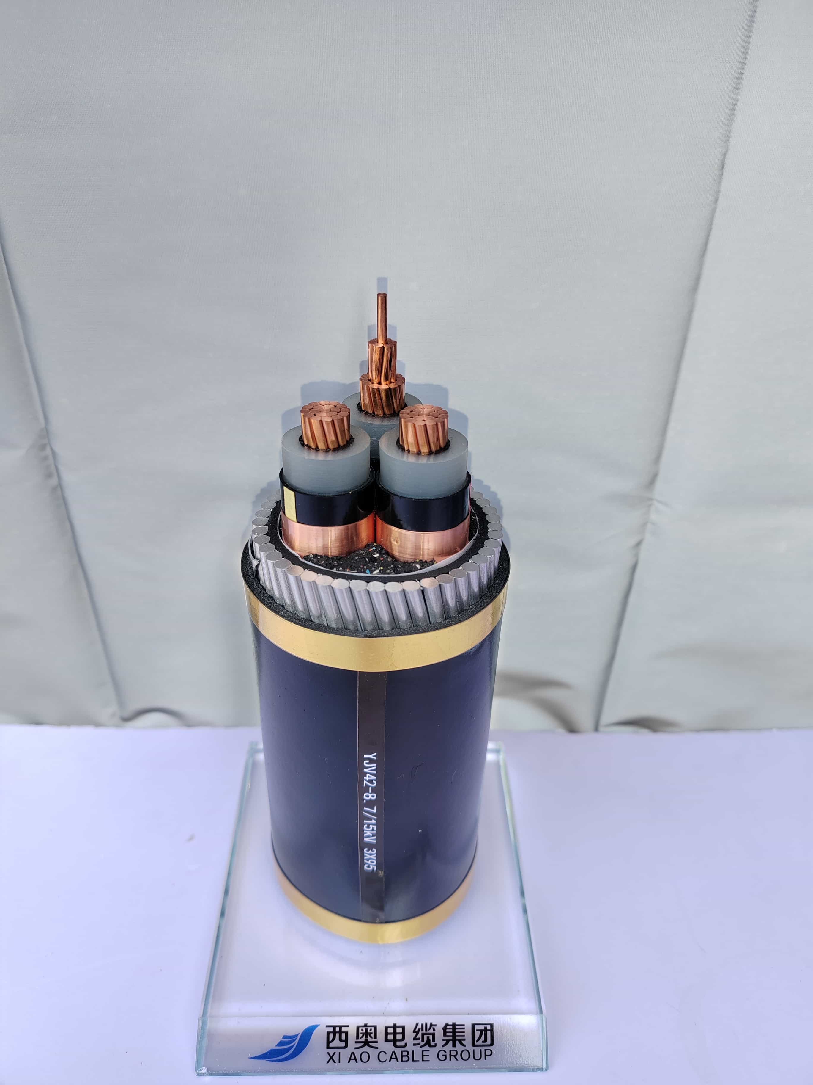 YJV42-8. 7/15kV 3X95