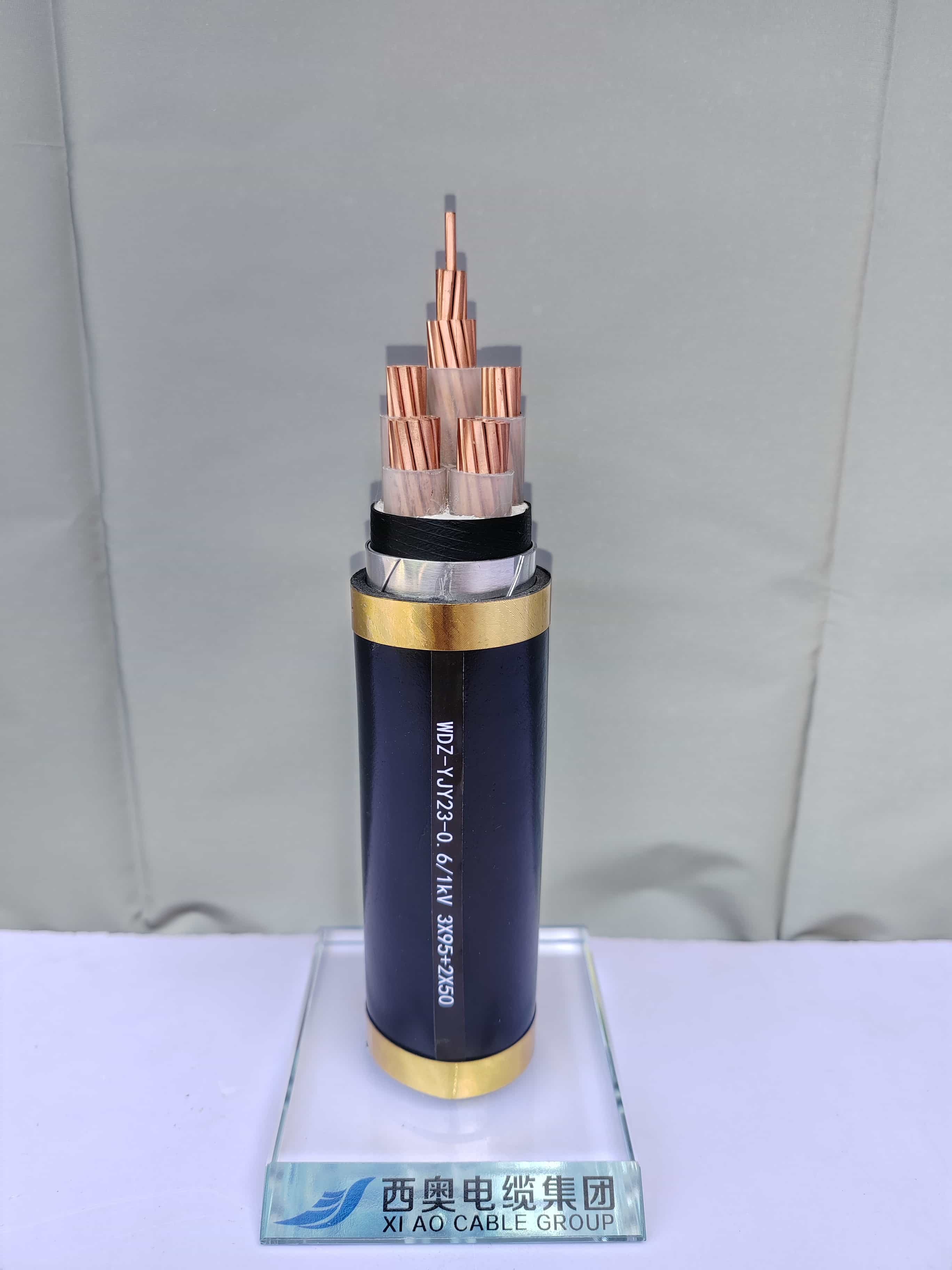 WDZ-YJY23-0.6/1kV 3X95+2X50