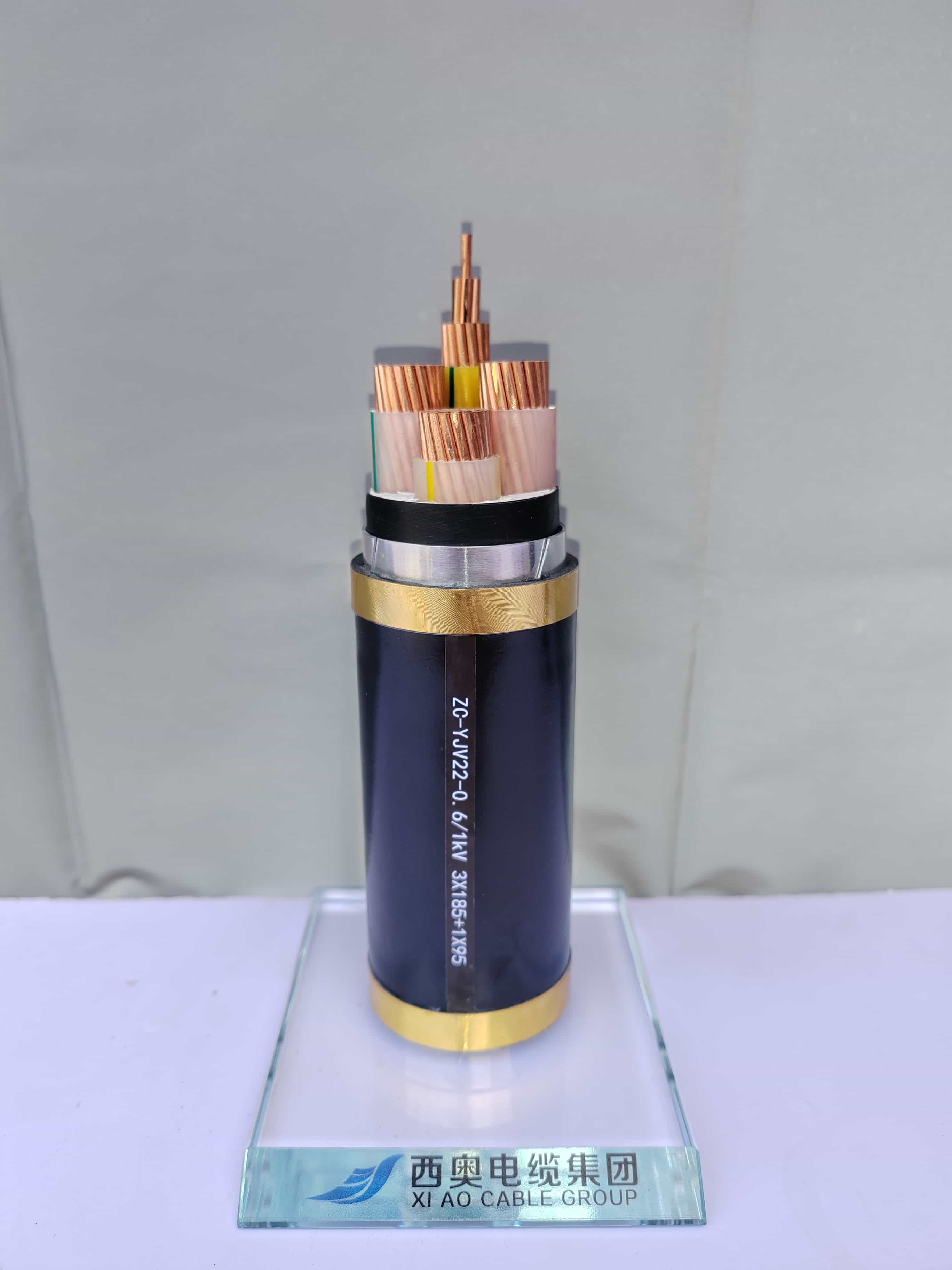 ZC-YJV22-0.6/1kV 3X185+1X95