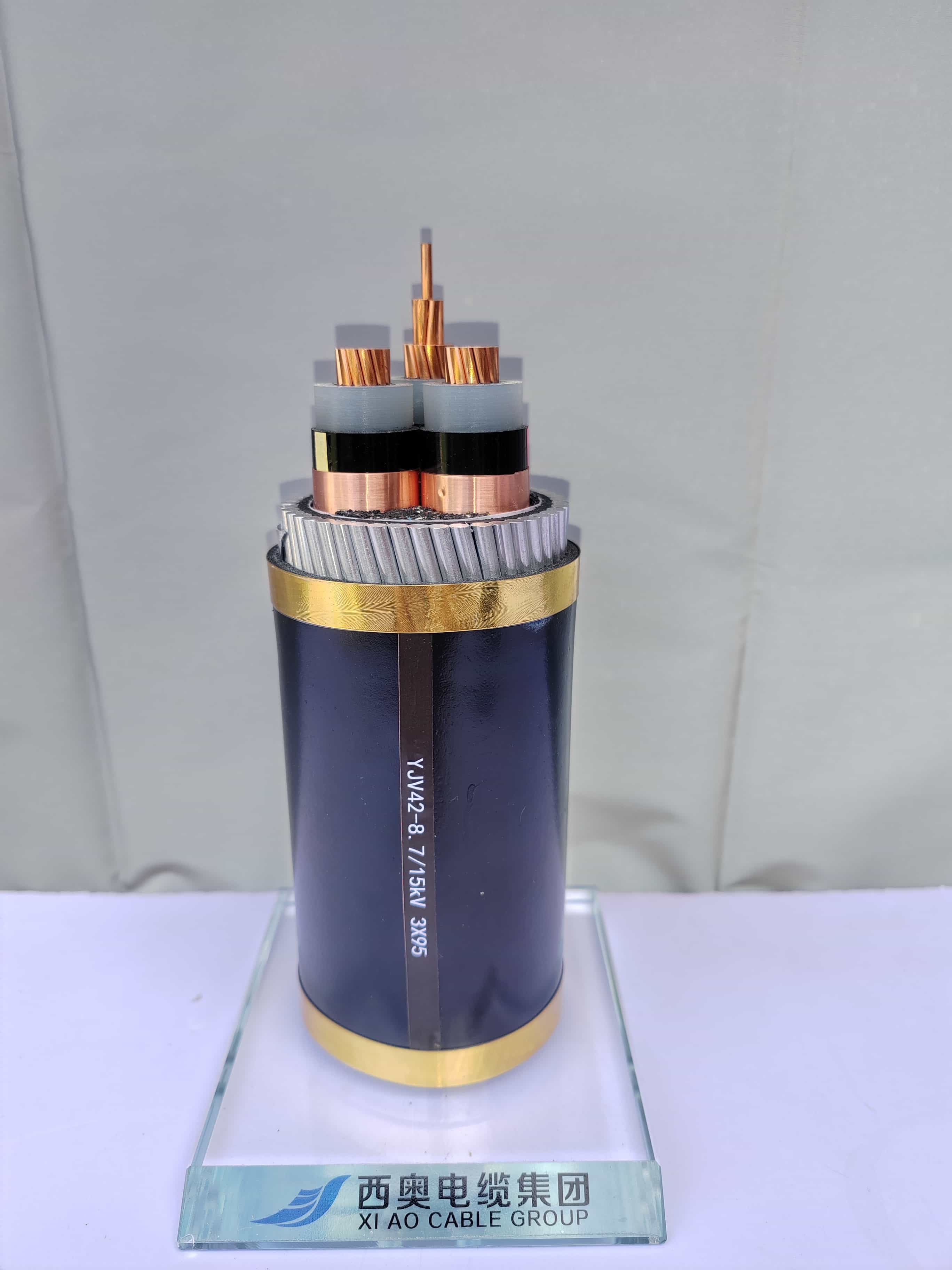 YJV42-8. 7/15kV 3X95