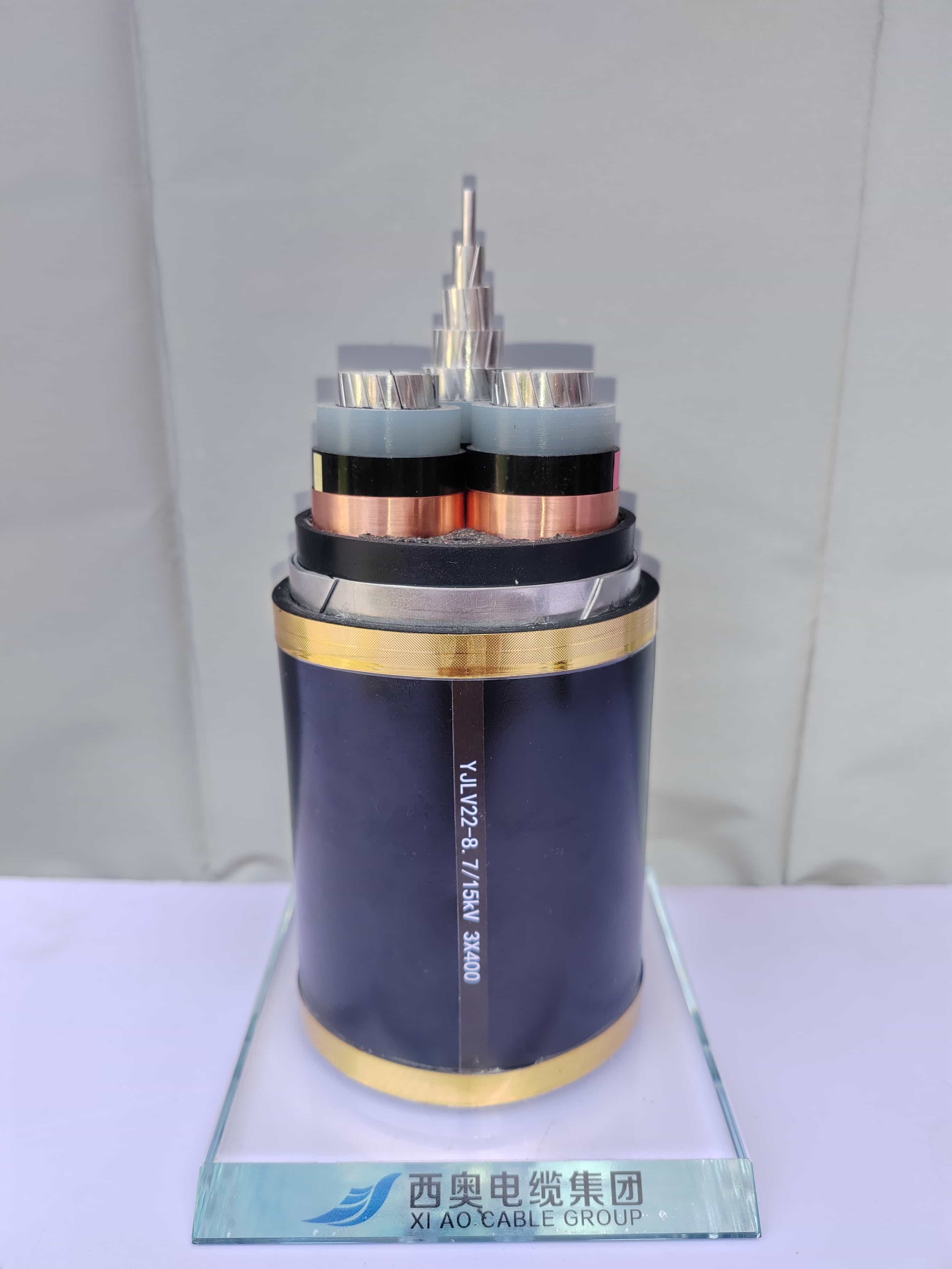 YJLV22-8.7/15kV 3X400