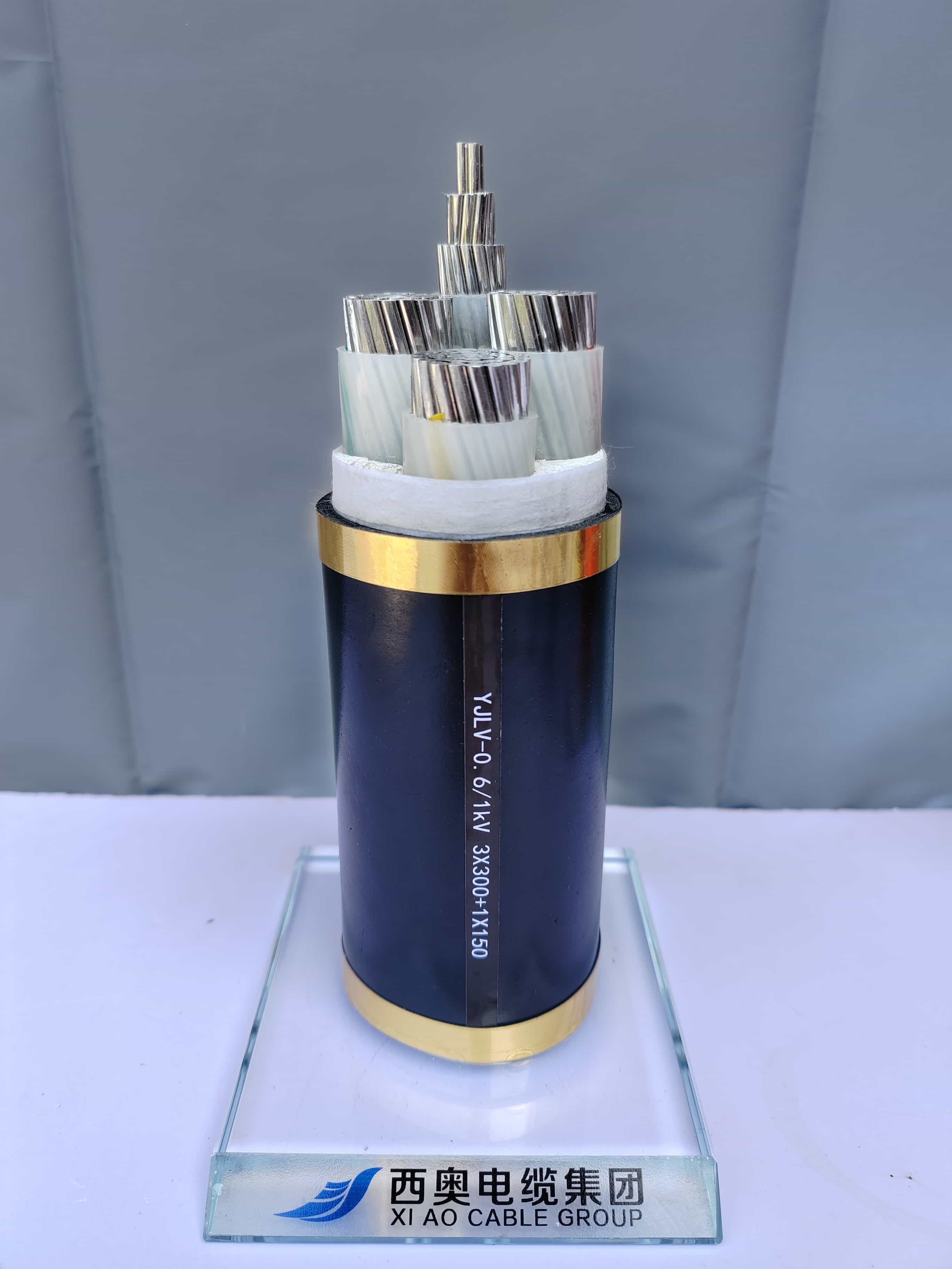 YJLV-0. 6/1kV 3X300+1X150