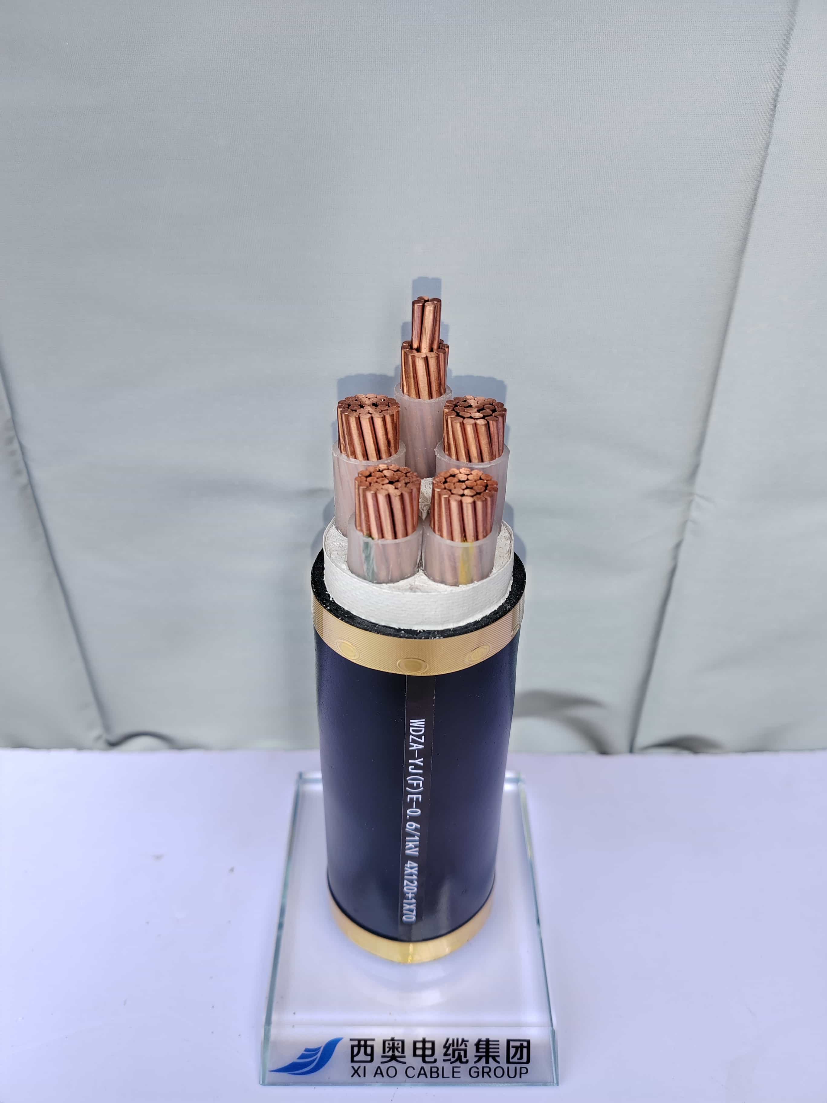 WDZA-YJ(F)E-0.6/1kV 4X120+1X70