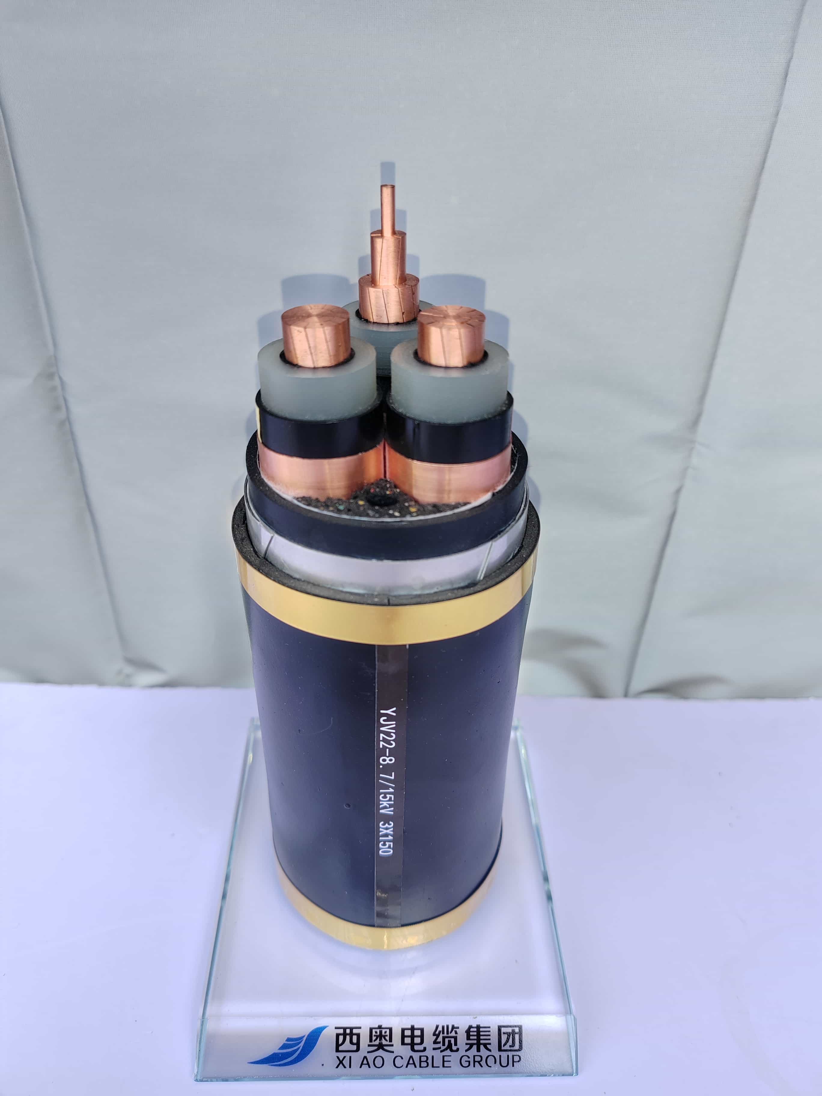 YJV22-8.7/15kV 3X150