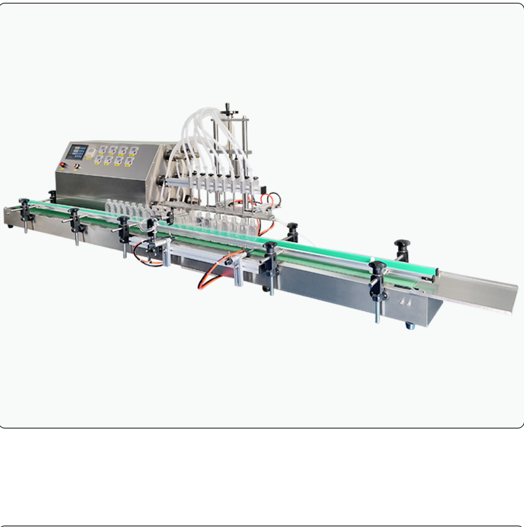 3.5L desktop eight-head magnetic pump filling machine (belt new style) lifting