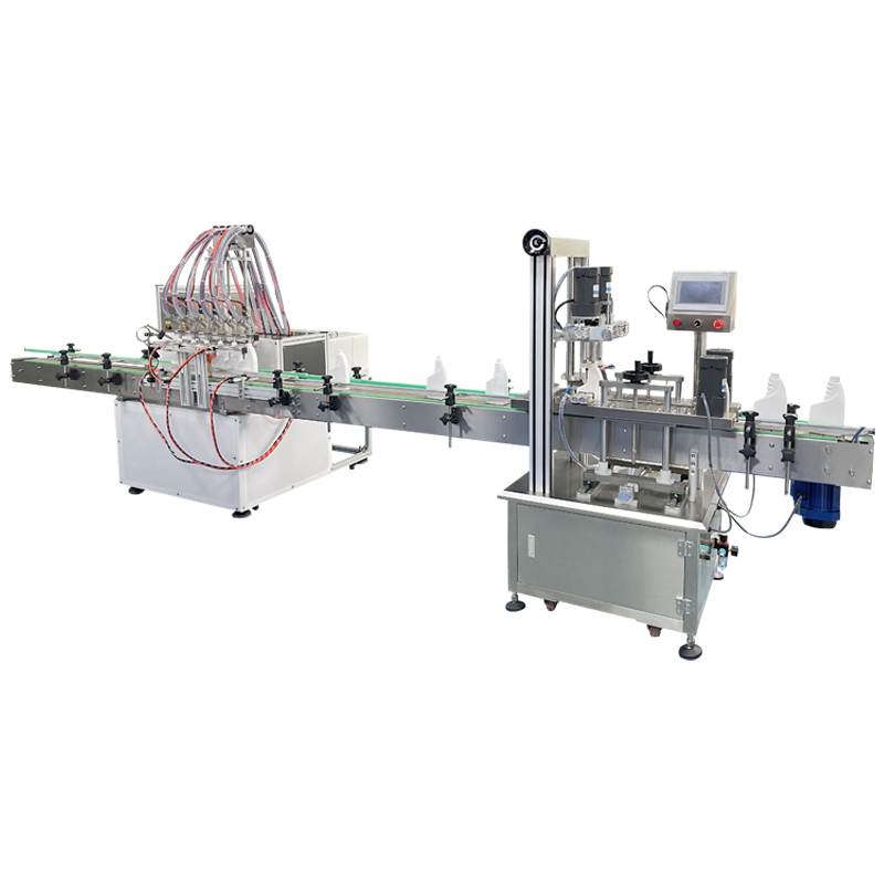 35L vertical six-head diaphragm pump filling + capping