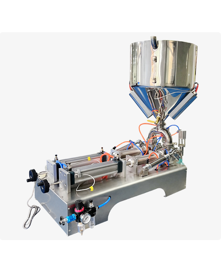 10ml-300ml pneumatic double-head heating filling machine