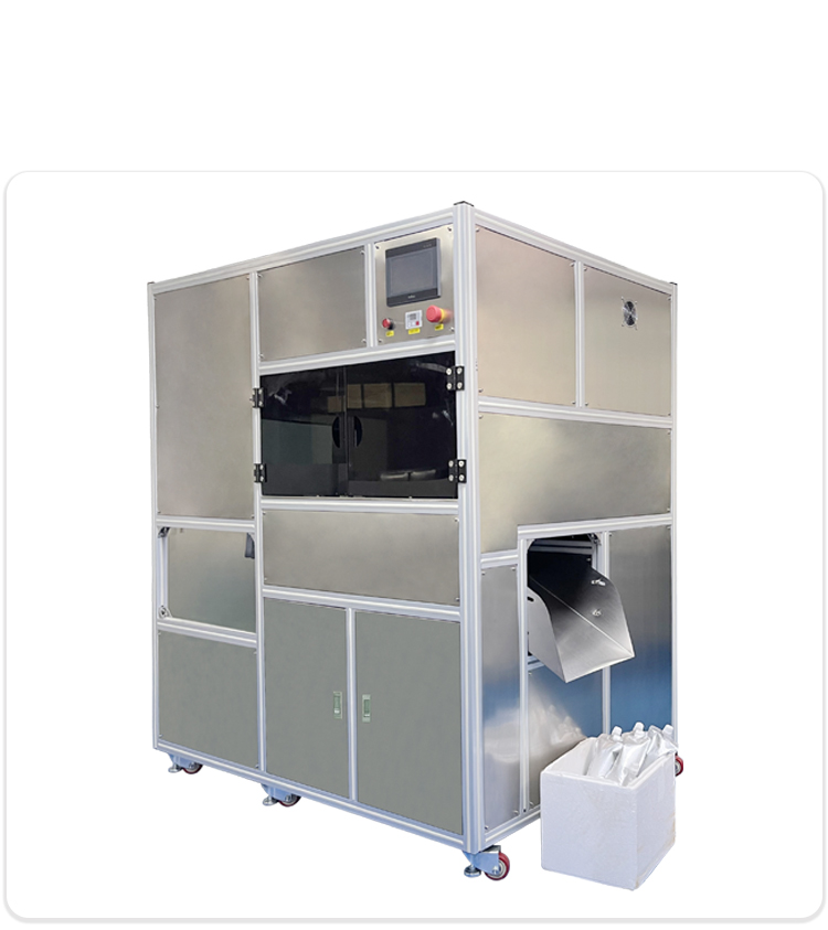 50-500ml double-head pneumatic nozzle bag liquid filling production line