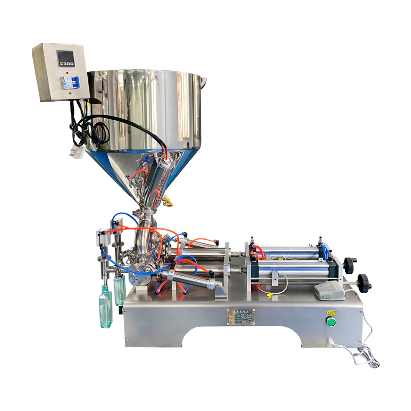 10ml-300ml pneumatic double-head heating filling machine