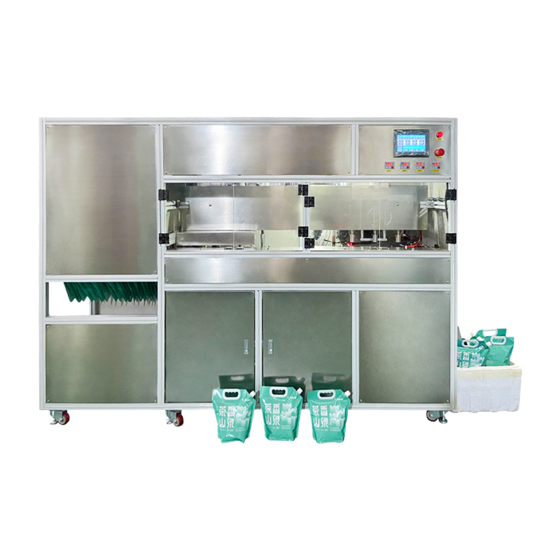 20L three-head magnetic pump stand-up bag automatic filling machine
