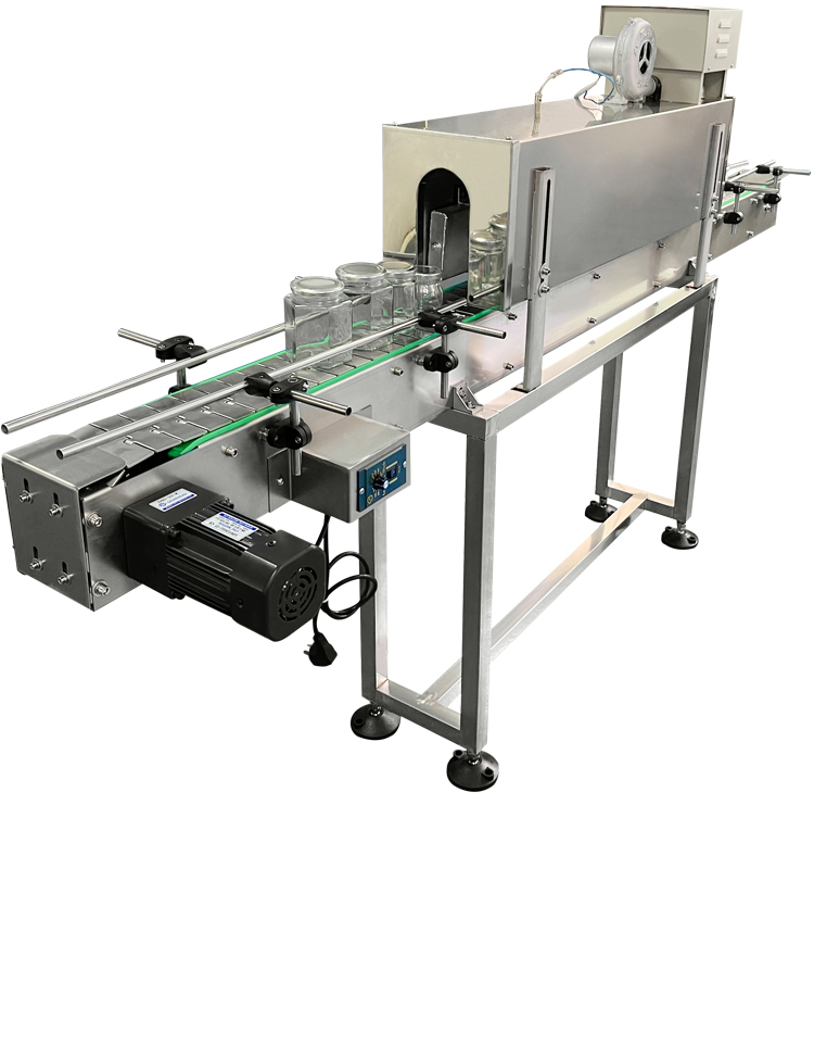 Rubber cap heat shrink machine