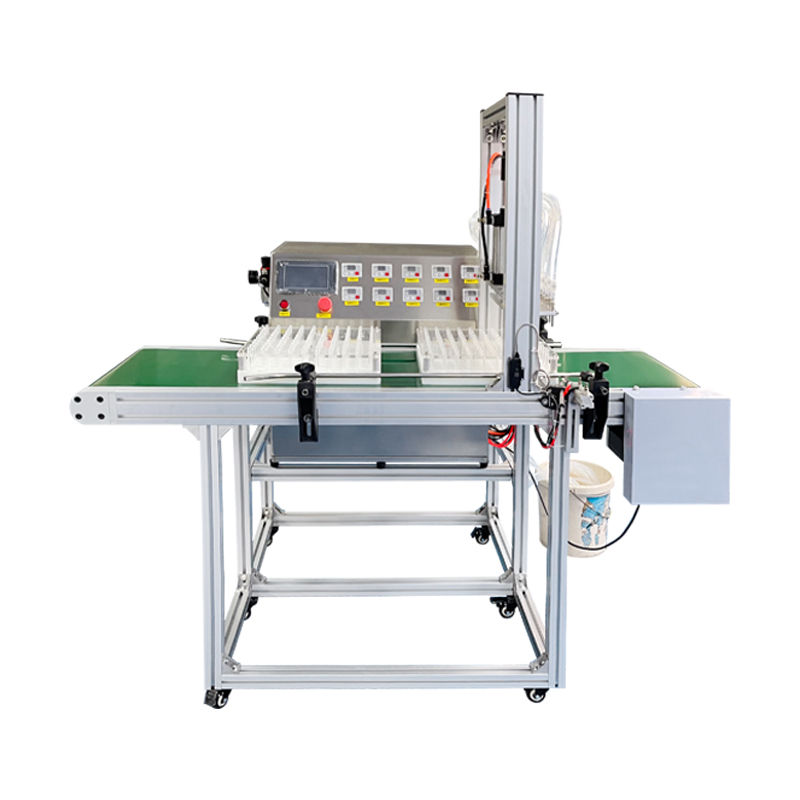3.5L 10-head servo motor magnetic pump mobile filling machine (lifting)