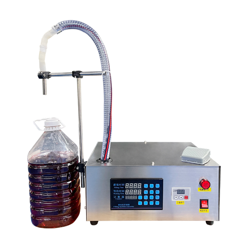 35L single head diaphragm pump filling machine (semi-automatic)