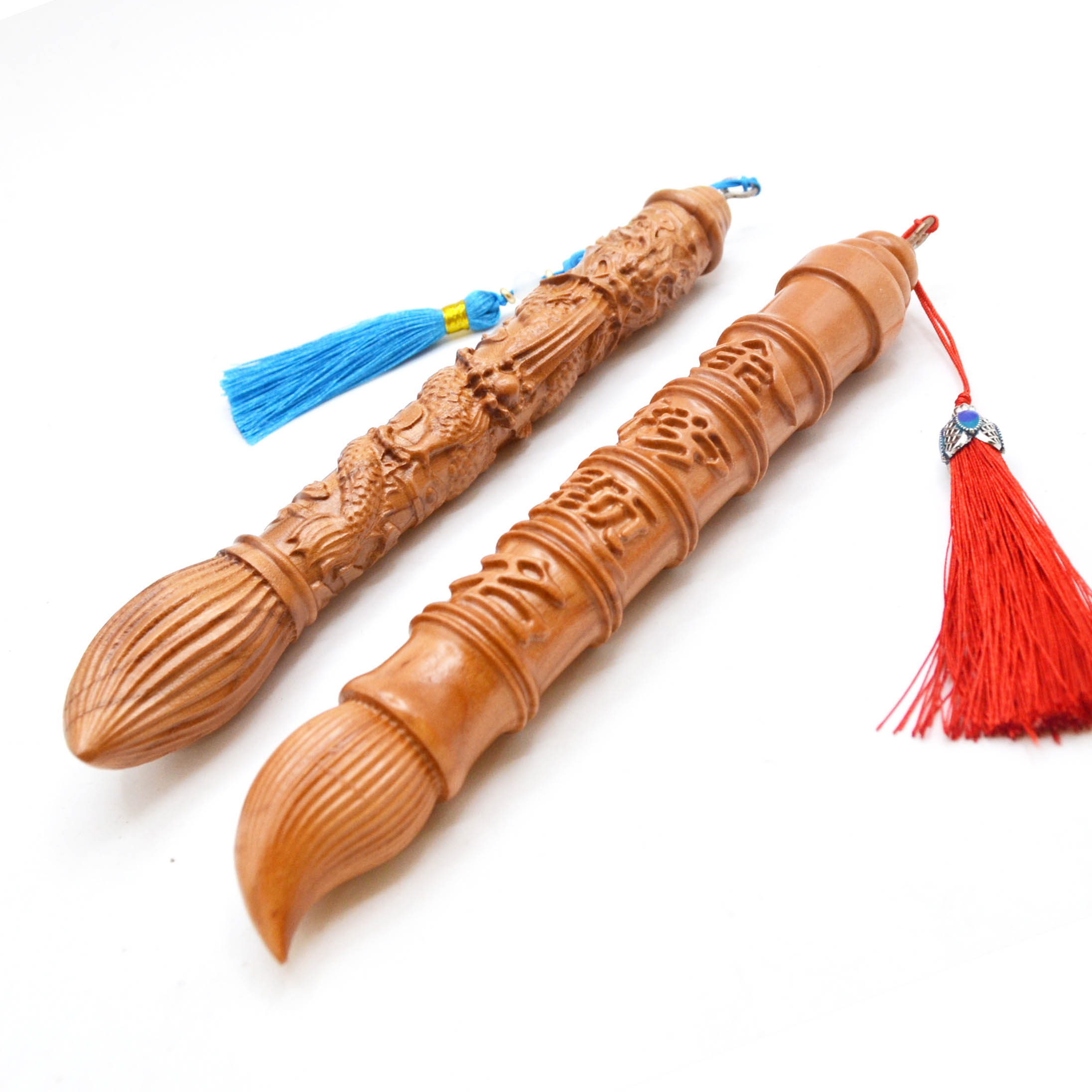 泰山桃木王出品的步步高升文昌笔