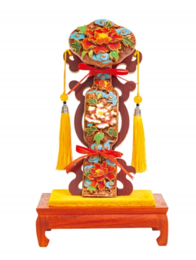 桃木景泰蓝如意系列2_副本