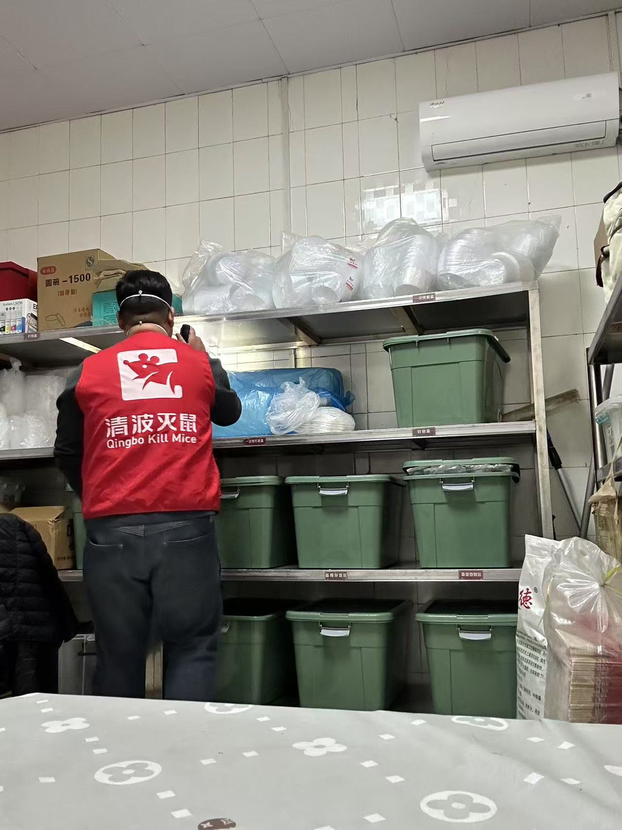 餐饮行业除四害