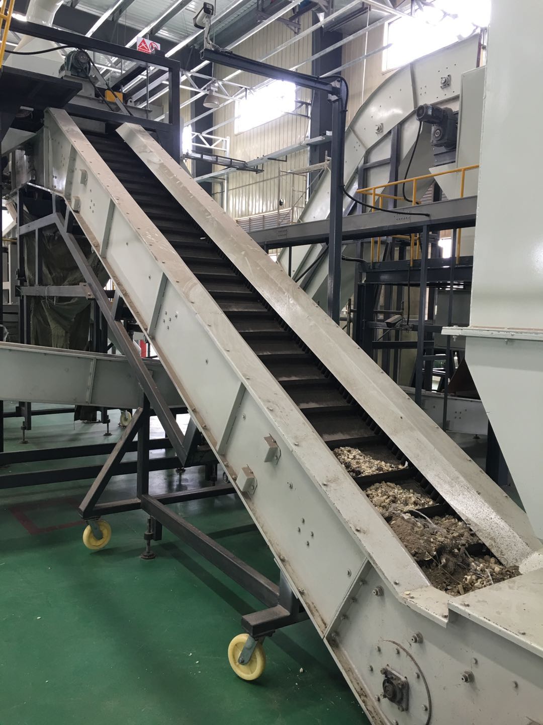 冰箱拆解線二級輸送機