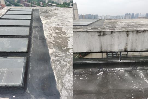 湖南第一工业设计研究院有限公司办公楼屋顶漏水维修-2