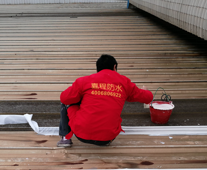 长沙力力渔港伸缩缝漏水防排水引流施工项目-3