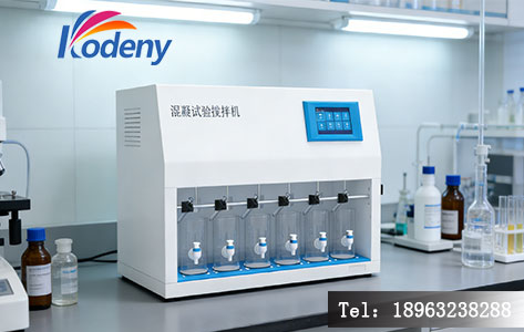 LDN-6M六联搅拌器 污水厂现场安装